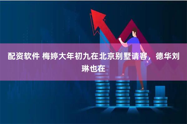 配资软件 梅婷大年初九在北京别墅请客，德华刘琳也在